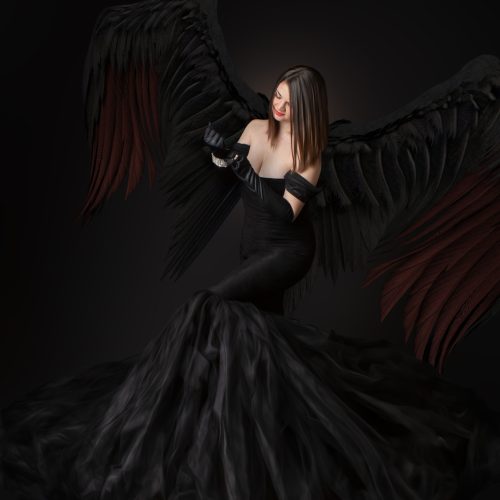 Angel-Wings-Dark-Woman-Femme-Feathers-Gown-Lace-Tulle-Jewelry-scaled.jpg